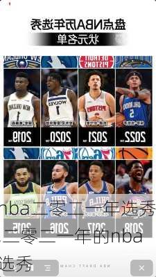 nba二零二一年选秀,二零二一年的nba选秀