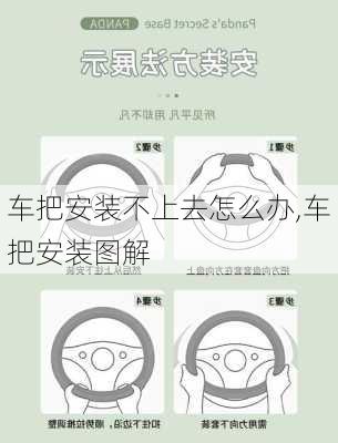 车把安装不上去怎么办,车把安装图解