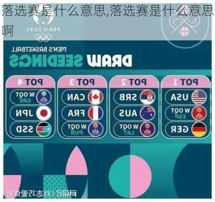 落选赛是什么意思,落选赛是什么意思啊