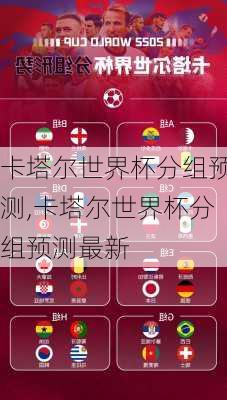卡塔尔世界杯分组预测,卡塔尔世界杯分组预测最新