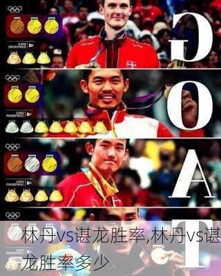 林丹vs谌龙胜率,林丹vs谌龙胜率多少