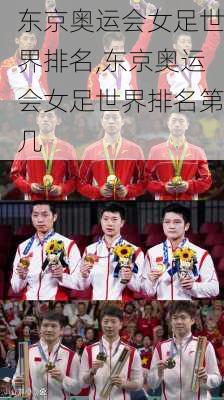 东京奥运会女足世界排名,东京奥运会女足世界排名第几