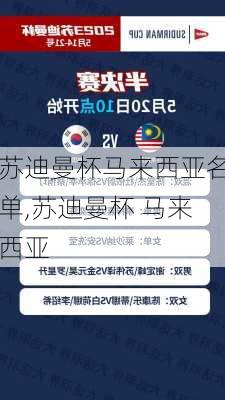苏迪曼杯马来西亚名单,苏迪曼杯 马来西亚