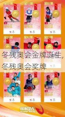 冬残奥会金牌诞生,冬残奥会奖牌