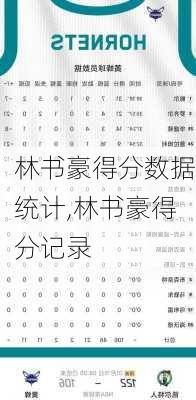 林书豪得分数据统计,林书豪得分记录
