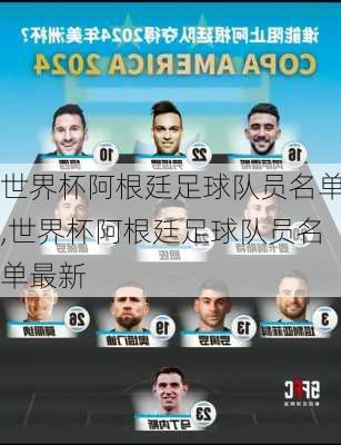 世界杯阿根廷足球队员名单,世界杯阿根廷足球队员名单最新