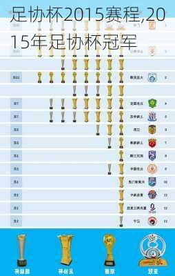 足协杯2015赛程,2015年足协杯冠军