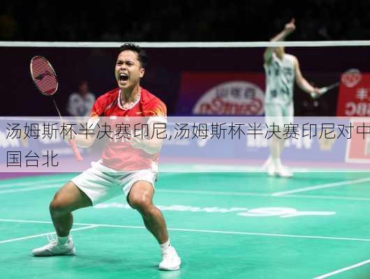 汤姆斯杯半决赛印尼,汤姆斯杯半决赛印尼对中国台北