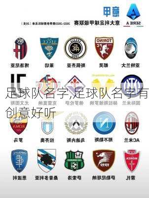 足球队名字,足球队名字有创意好听