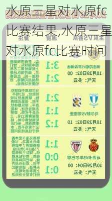 水原三星对水原fc比赛结果,水原三星对水原fc比赛时间