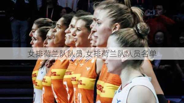 女排荷兰队队员,女排荷兰队队员名单