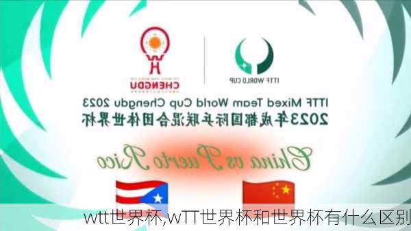 wtt世界杯,wTT世界杯和世界杯有什么区别