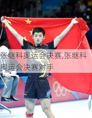 张继科奥运会决赛,张继科奥运会决赛对手