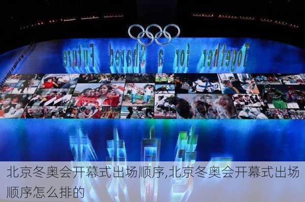 北京冬奥会开幕式出场顺序,北京冬奥会开幕式出场顺序怎么排的