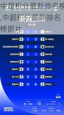 中超积分最新排名榜,中超积分最新排名榜图片