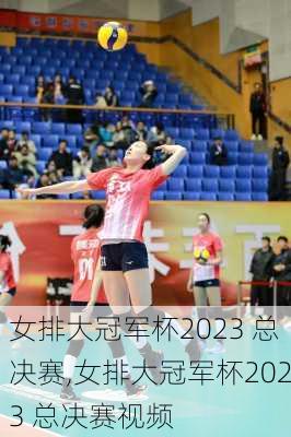 女排大冠军杯2023 总决赛,女排大冠军杯2023 总决赛视频