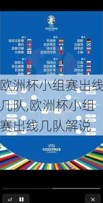 欧洲杯小组赛出线几队,欧洲杯小组赛出线几队解说