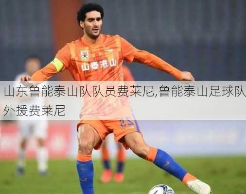山东鲁能泰山队队员费莱尼,鲁能泰山足球队外援费莱尼