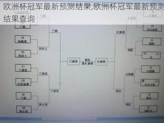 欧洲杯冠军最新预测结果,欧洲杯冠军最新预测结果查询