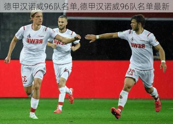德甲汉诺威96队名单,德甲汉诺威96队名单最新