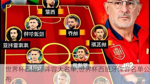 世界杯西班牙阵容大名单,世界杯西班牙阵容名单公布