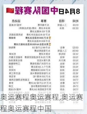 奥运赛程奥运赛程,奥运赛程奥运赛程中国