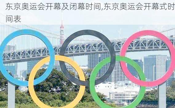 东京奥运会开幕及闭幕时间,东京奥运会开幕式时间表