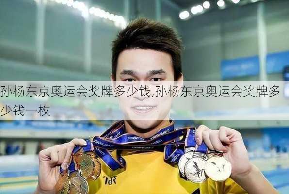 孙杨东京奥运会奖牌多少钱,孙杨东京奥运会奖牌多少钱一枚