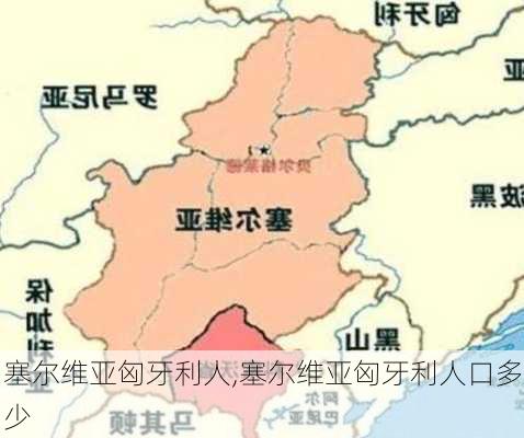 塞尔维亚匈牙利人,塞尔维亚匈牙利人口多少