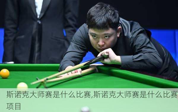 斯诺克大师赛是什么比赛,斯诺克大师赛是什么比赛项目