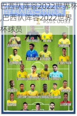 巴西队阵容2022世界杯,巴西队阵容2022世界杯球员
