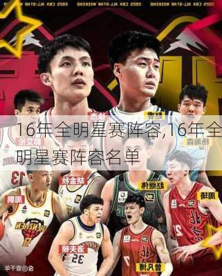 16年全明星赛阵容,16年全明星赛阵容名单