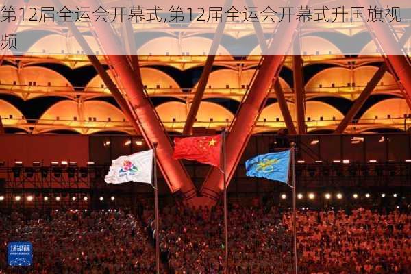 第12届全运会开幕式,第12届全运会开幕式升国旗视频