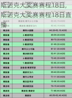 斯诺克大奖赛赛程18日,斯诺克大奖赛赛程18日直播