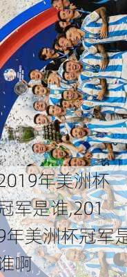 2019年美洲杯冠军是谁,2019年美洲杯冠军是谁啊