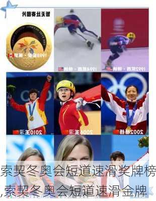 索契冬奥会短道速滑奖牌榜,索契冬奥会短道速滑金牌
