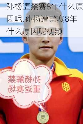 孙杨遭禁赛8年什么原因呢,孙杨遭禁赛8年什么原因呢视频