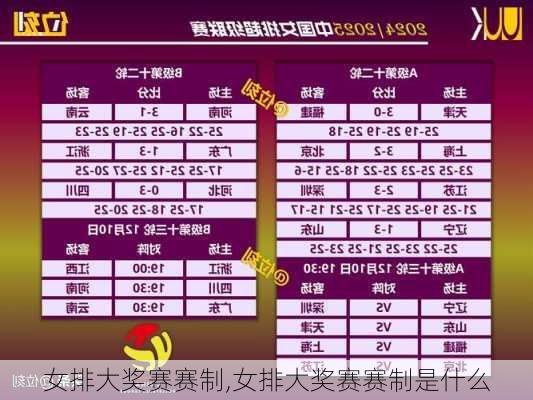 女排大奖赛赛制,女排大奖赛赛制是什么