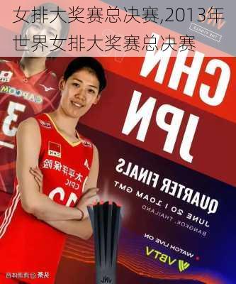 女排大奖赛总决赛,2013年世界女排大奖赛总决赛