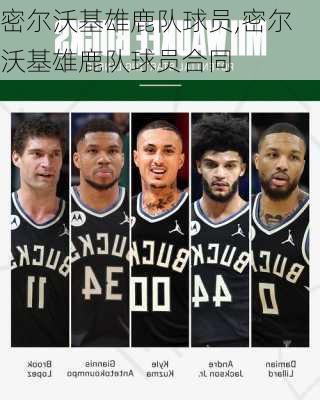 密尔沃基雄鹿队球员,密尔沃基雄鹿队球员合同