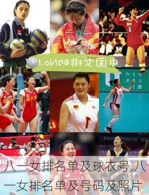 八一女排名单及球衣号,八一女排名单及号码及照片
