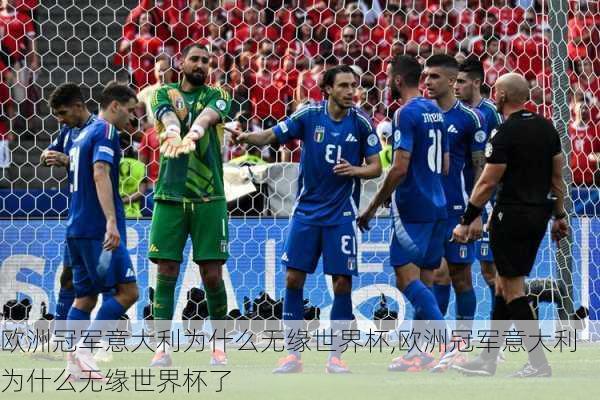 欧洲冠军意大利为什么无缘世界杯,欧洲冠军意大利为什么无缘世界杯了