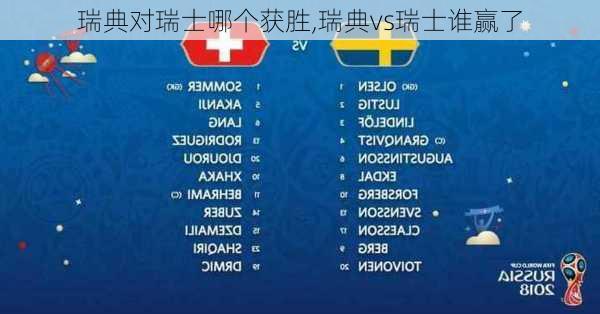 瑞典对瑞士哪个获胜,瑞典vs瑞士谁赢了