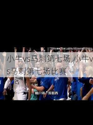 小牛vs马刺第七场,小牛vs马刺第七场比赛