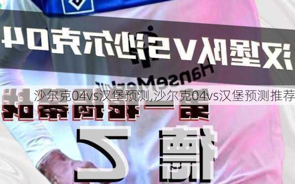 沙尔克04vs汉堡预测,沙尔克04vs汉堡预测推荐