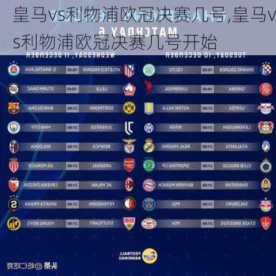 皇马vs利物浦欧冠决赛几号,皇马vs利物浦欧冠决赛几号开始