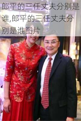 郎平的三任丈夫分别是谁,郎平的三任丈夫分别是谁图片