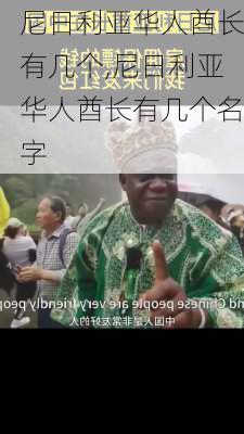 尼日利亚华人酋长有几个,尼日利亚华人酋长有几个名字