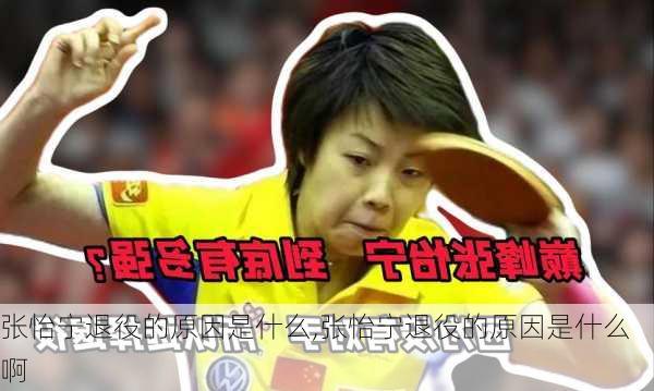 张怡宁退役的原因是什么,张怡宁退役的原因是什么啊