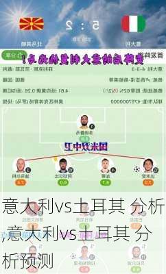 意大利vs土耳其 分析,意大利vs土耳其 分析预测
